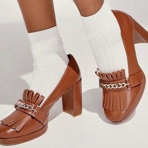 Women’s Size 12 Brand New Never Worn Billie Fringe Platform Pumps!